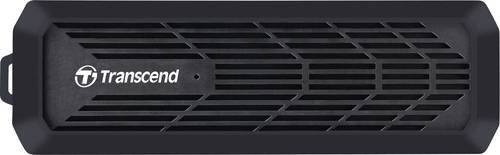 Transcend TS-CM10G M.2 SSD-Gehäuse USB-C USB 3.2 Gen 2 10 GBit/s für M.2 PCIe NVMe und M.2 SATA in Schwarz - Bild 1