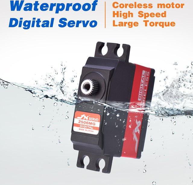 JX PDI-2506MG Digitales kernloses Servo, Metall, Zubehör - Bild 1