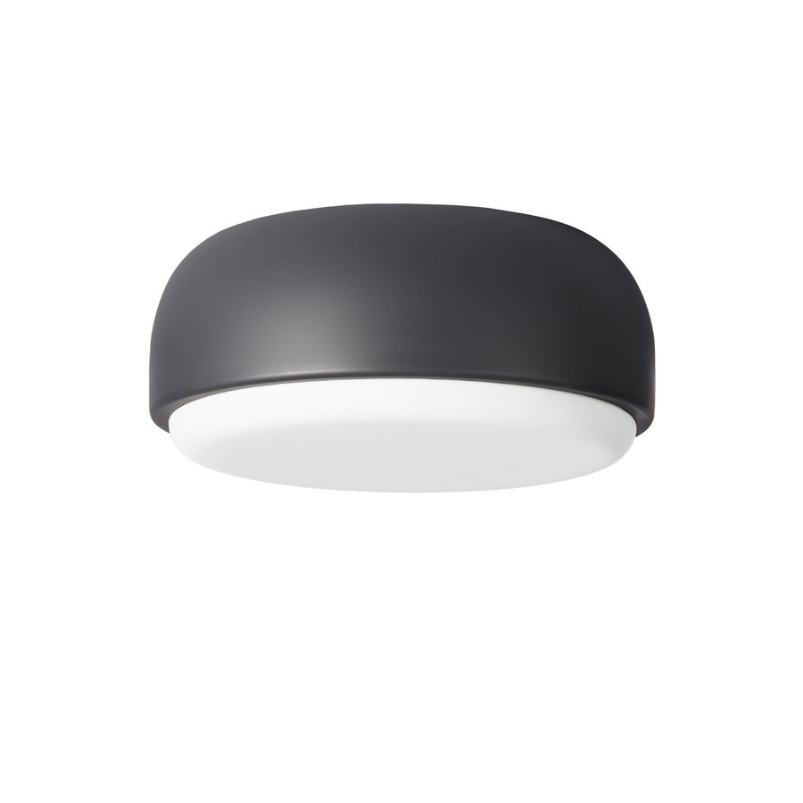 Northern Over Me Wand- und Deckenleuchte in Weiß aus Glas und Metall mit Up-Down-Lichtfunktion und IP44 Schutz - Bild 3