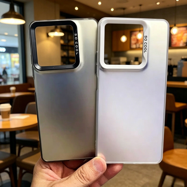 IMD Skin Matte Schutzhülle für Xiaomi Mi 17T 15T 14T Pro 17 Pro Max 17 Slim in Purple, stoßfeste Anti-Fingerabdruck-Hülle mit metallischem Finish - Bild 1