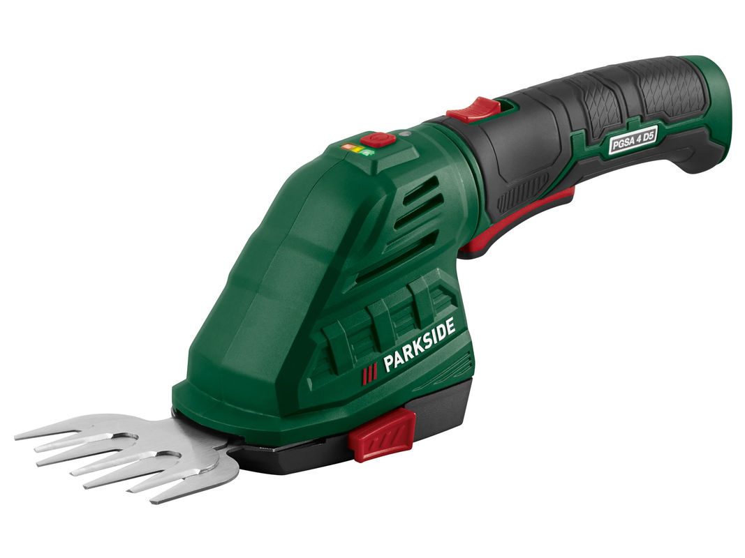 PARKSIDE 2-in-1 Akku-Gras- und Strauchschere PGSA 4 D5 mit 180 Grad drehbarem Softgriff - Bild 2