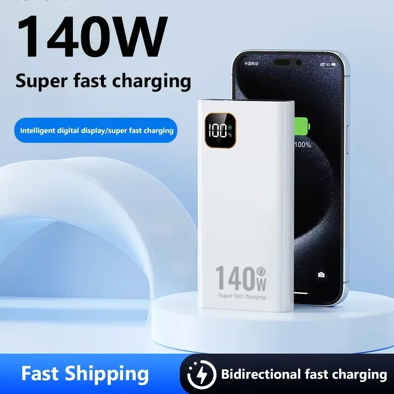 VIVO Powerbank 500000mAh mit 140W Superschnellladefunktion in Weiß - Bild 4