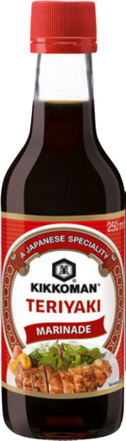 Kikkoman Teriyaki Marinade & Sauce Sojasauce 250 ml - Bild 1