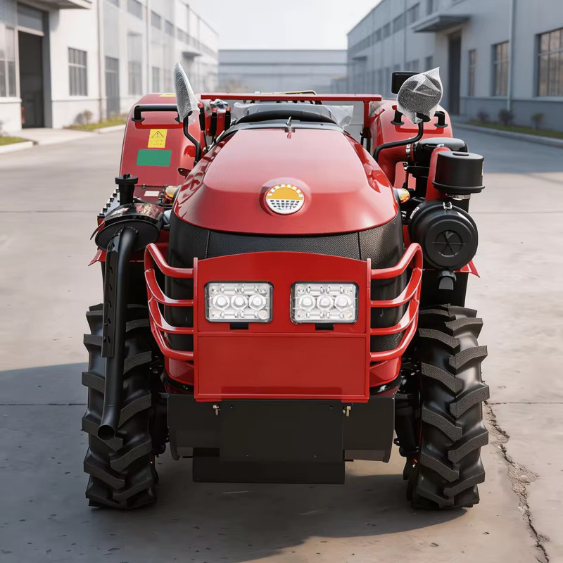 AIWEIYA 4WD Allrad-Bodenfräse in Rot für professionelle Landwirtschaft - Bild 2