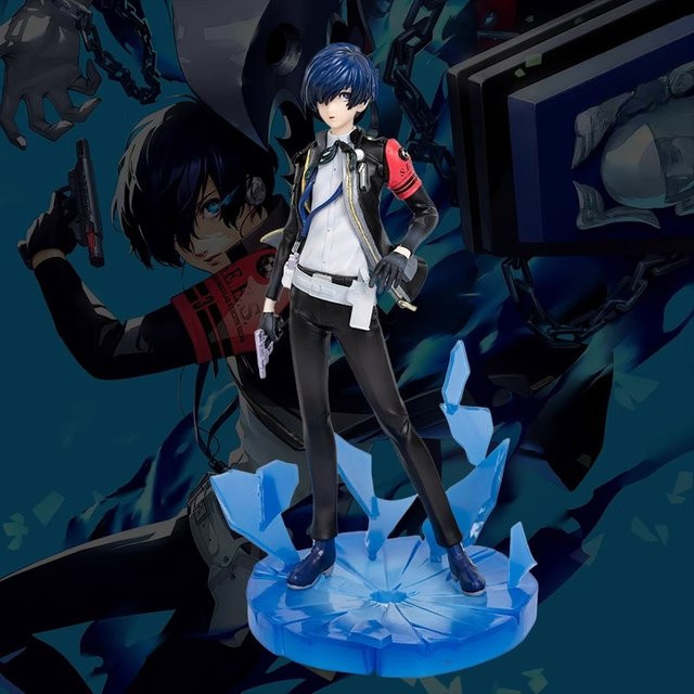 Bandai Anime Actionfigur Persona 3 Protagonist Yuuki Makoto 1/8 Remastered Modell - Bild 1
