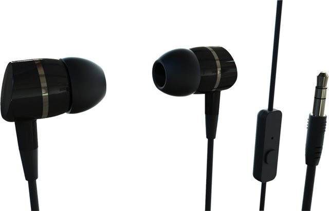 Vivanco Smartsound In-Ear Kopfhörer mit 3,5 mm Klinkenanschluss in Schwarz - Bild 1