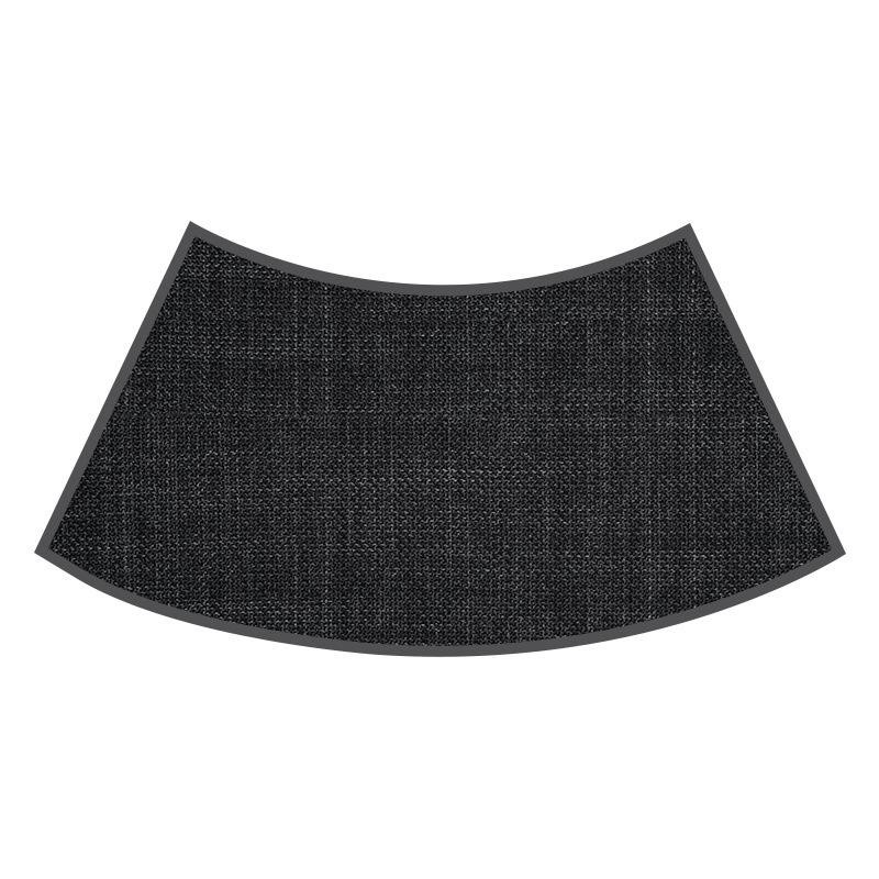 Rutschfeste Badezimmermatte von Yiran Furniture in Grün mit Leinenimitat, B/B: 75 x 40 cm - Bild 2