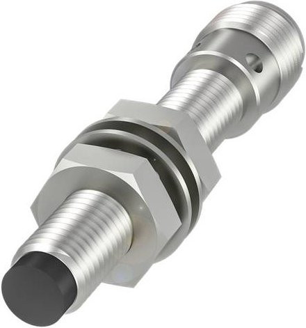 Balluff Induktiver Näherungsschalter BES M08EG-PSC25F-S04G BES01P8, nicht bündig, PNP, Schließer, Farbe: Silber, Durchmesser: 8 mm, Länge: 58 mm - Bild 1