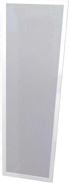 Roro Seitenblende V130 aus Aluminium und Polycarbonat in Weiß, B: 53 cm, H: 180 cm - Bild 1