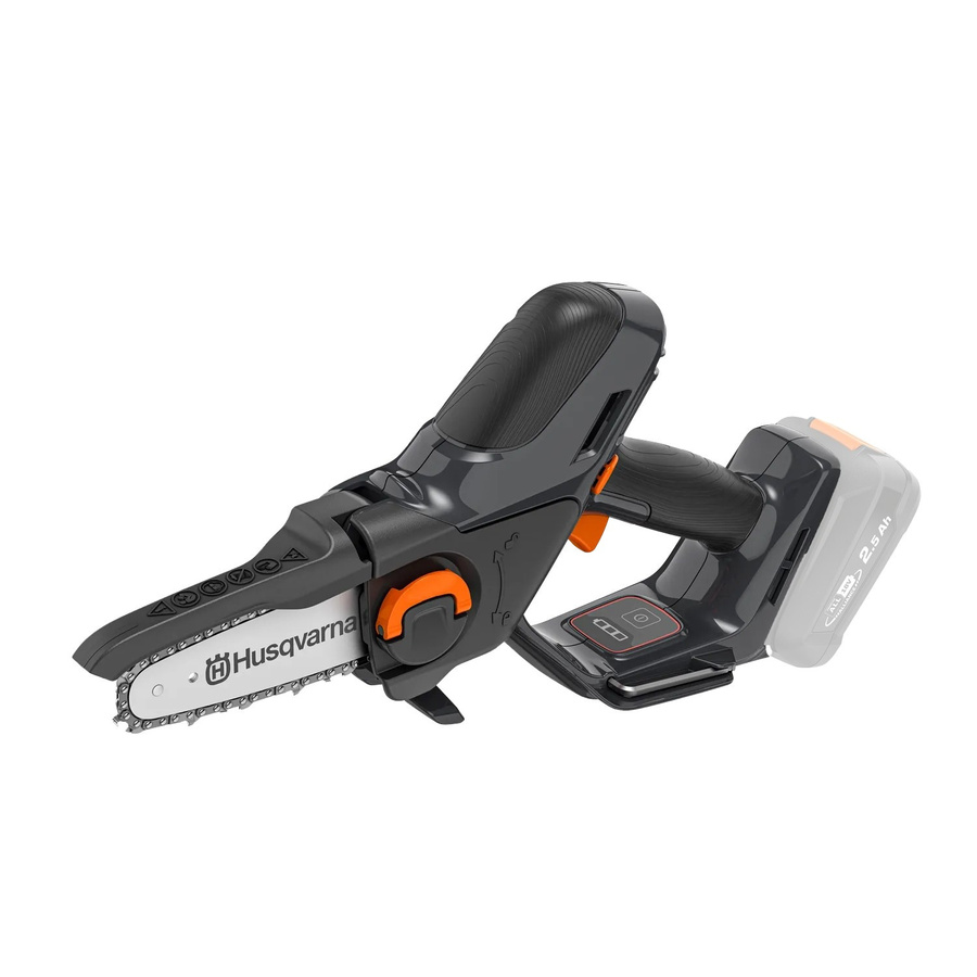 Husqvarna Akku-Kettensäge Aspire P5-P4A in Grau-Orange ohne Akku und Ladegerät - Bild 2