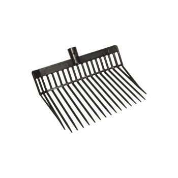 Kerbl Dunggabel Premium in Schwarz aus Aluminium und Kunststoff - Bild 2