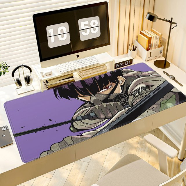 HYBXAXC Gaming Mousepad Kaiju No. 8 Design, große Schreibtischunterlage in Multicolour - Bild 1