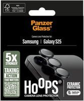PanzerGlass Hoops Ceramic Kameraschutz für Samsung Galaxy S25 in Schwarz - Bild 1