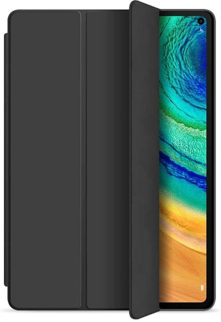 Magnetische Silikonhülle für Huawei MatePad Pro 10.8 5G MRX-W09/W19/AL19/AL09 mit Smart Sleep-Funktion in Schwarz - Bild 1