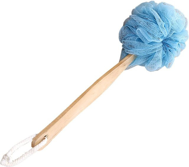 OutsideWorld Körperpeeling Reinigungsbadebürste, Blau, Unisex - Bild 1