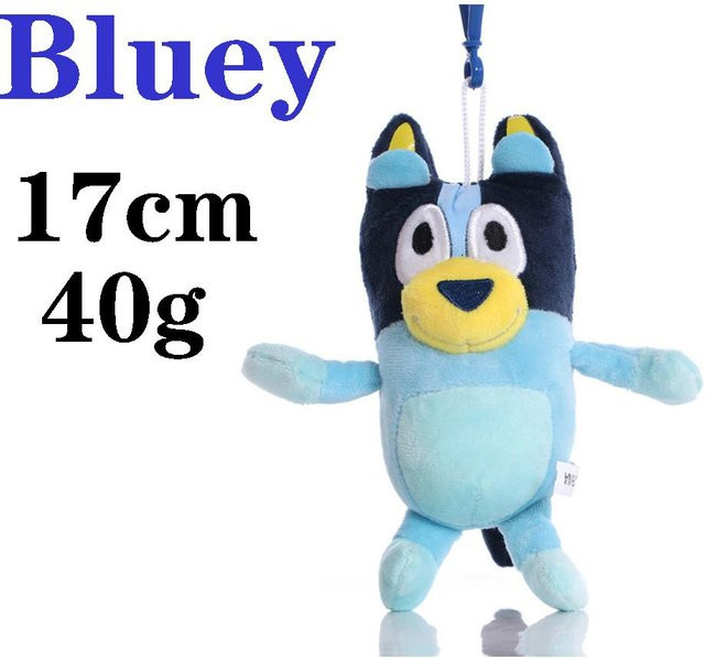 Yiran toy 1 Bluey Bingo Plüschtier, 17-28cm, ab 14 Jahren - Bild 1