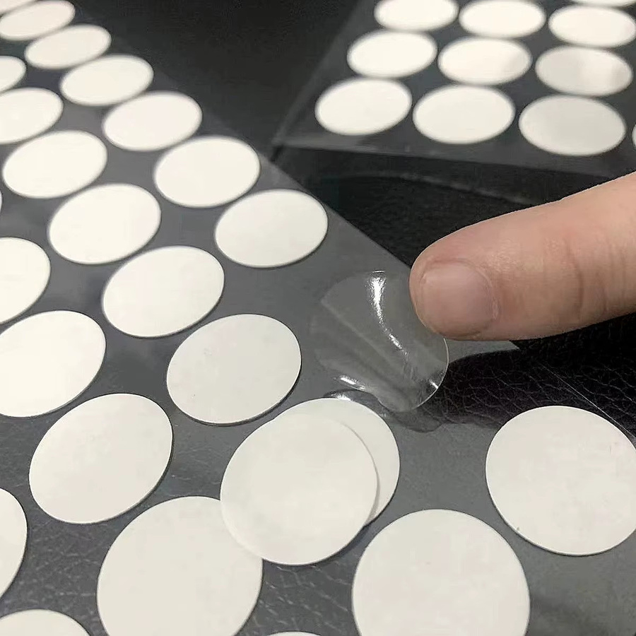 70 Stück Nano-Gel-Matten Transparentes Doppelseitiges Klebeband Rund Spurlos Abnehmbar für DIY-Basteleien und Dekorationen - Bild 5