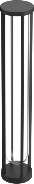 Flos In Vitro Bollard Pollerleuchte aus Aluminium und Glas in Schwarz mit dimmbarer LED - Bild 1