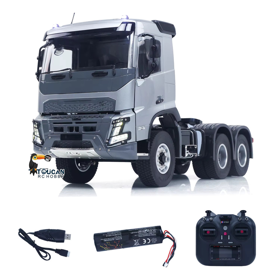 Unitru Traktor-LKW, ferngesteuert, 1:14, Metallchassis - Bild 2