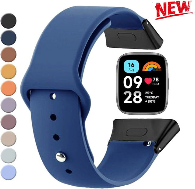 Xiaomi Uhrenarmband Silikon, Redmi Uhr 3, Unisex - Bild 1