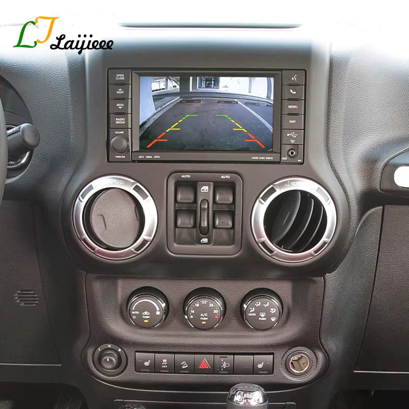 LJLAIJIEEE Rückfahrkamera-Kit für Jeep Wrangler JK 2007–2018 in Schwarz, HD-Rückfahrkamera kompatibel mit OEM-Bildschirm, ohne Programmierung - Bild 5