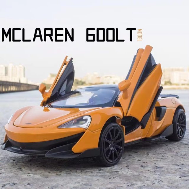 MAKEDA McLaren 600LT Honda Civic Type-R, Spielzeugautos, 1:32, Licht und Sound - Bild 1