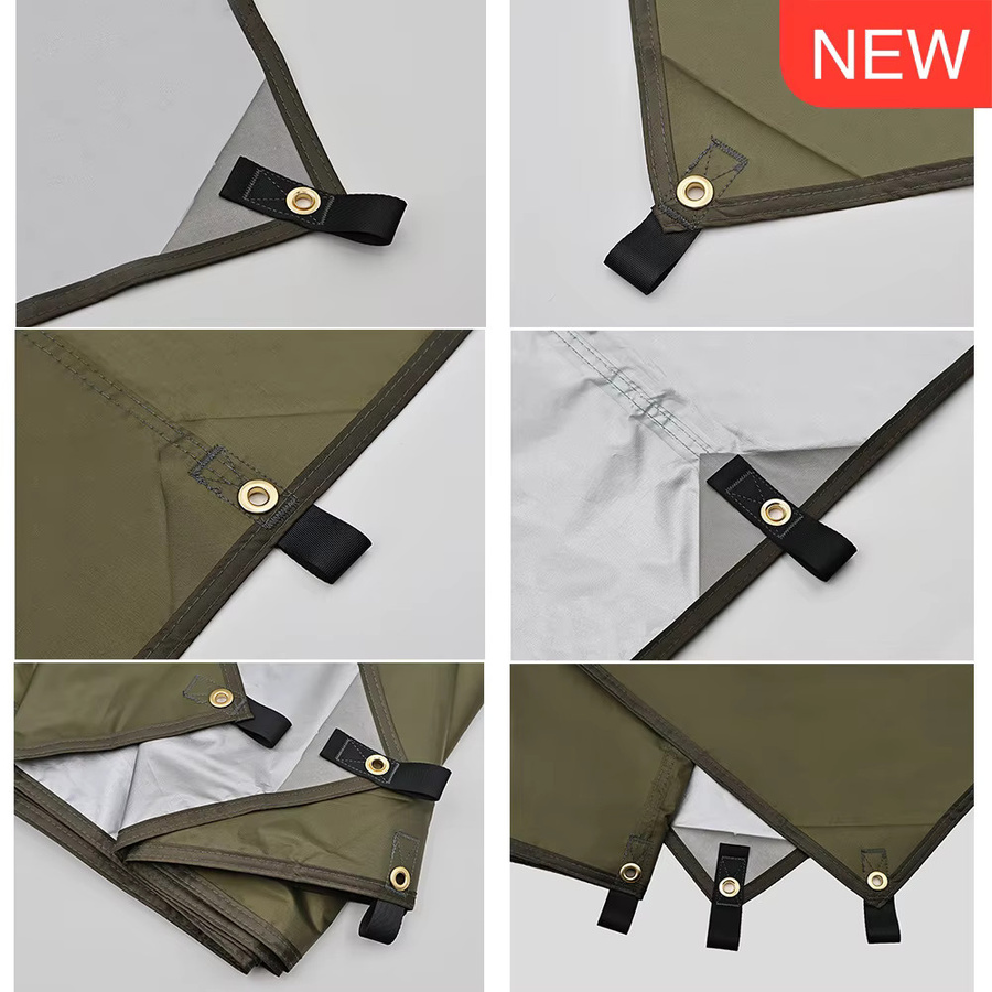 Top Lander Ultraleichte Camping-Plane als wasserdichte Gartenüberdachung und Sonnenschutz für Outdoor-Aktivitäten - Bild 2
