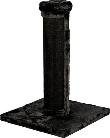 dobar Premium Katzen Kratzbaum Scratchy aus Pappelholz in Anthrazit mit Höhle und Spielball, H: 100 cm, B: 60 cm, T: 60 cm