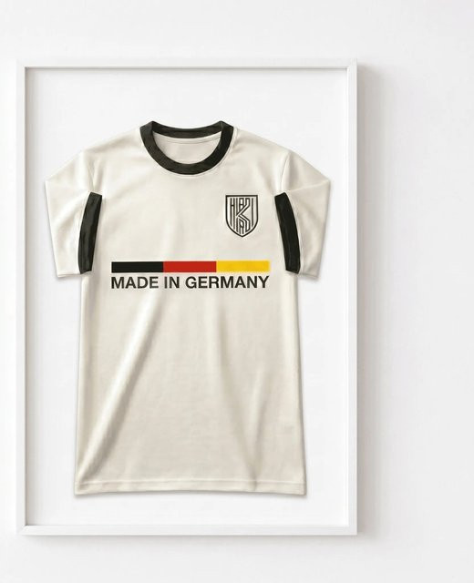 K-Möbel Echtholz Trikot Rahmen in Weiß, B: 70 cm, H: 90 cm - Bild 1