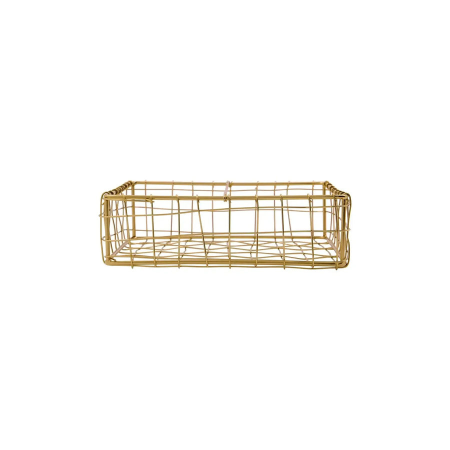 House Doctor Serviettenhalter aus Metall in Goldfarben - Bild 1