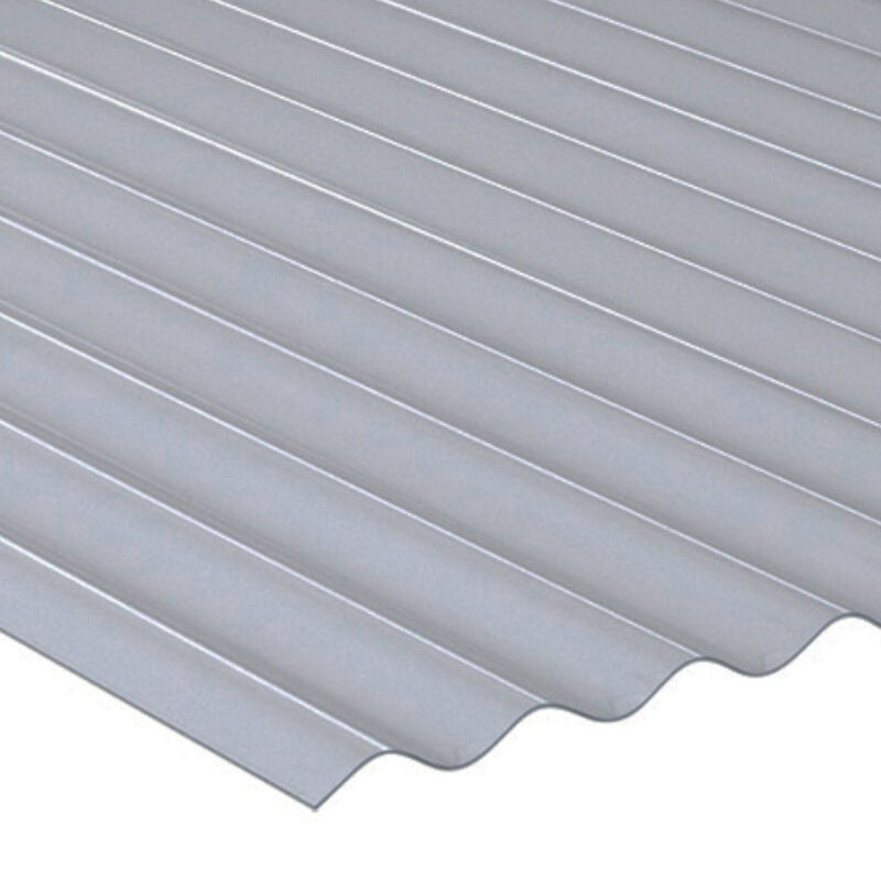 Friedrich von Lien AG Aktionslichtplatte PVC Wellplatte STRONG 76/18 in Anthrazit, Breite: 90 cm, Stärke: 1,2 mm - Bild 1