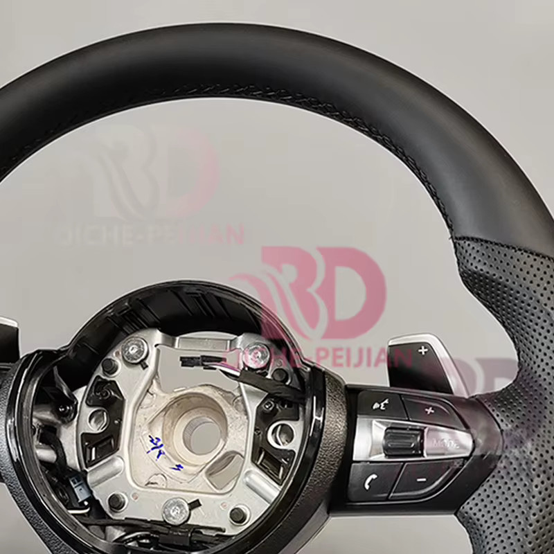 M Sport Lenkrad in Schwarz für BMW M5 F10 F11 M3 F30 F15 F16 F20 F21 F25 F26 - Bild 5