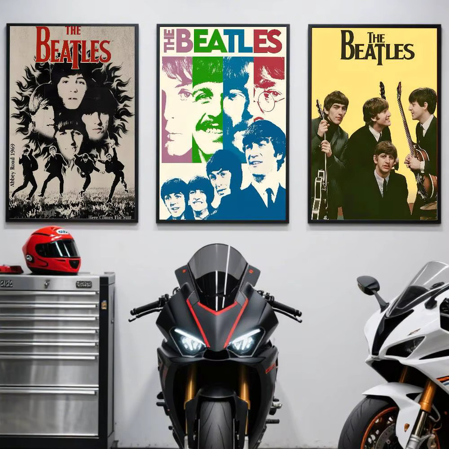 Kayou B-Beatles SINGER Poster Kunstdruck im Anime-Stil, Mehrfarbig, Rechteckig - Bild 4