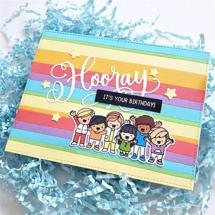 Ninja Helden Stanzformen und Stempelset mit Eggtastic-Kaninchen für DIY Scrapbooking und Kartenherstellung, Mehrfarbig - Bild 2