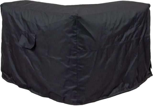 osoltus Wetter Schutzhaube Schwarz für Lotta Modular Eck-Sitzelement aus Polyester, Breite: 120 cm - Bild 1