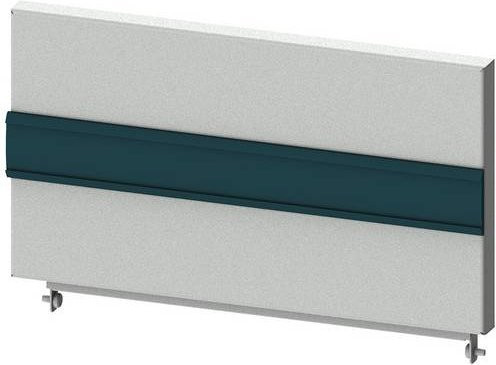 Siemens Blende 8PQ2022-4BA01 in Grau, Breite: 40,0 cm, Höhe: 22,5 cm - Bild 1
