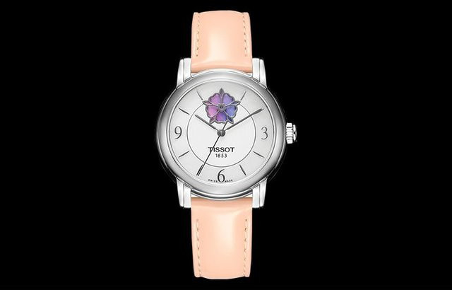 Tissot Armbanduhr, Automatik, Edelstahlgehäuse, 35 mm, Leder, Damen - Bild 1
