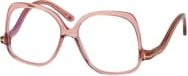 Tom Ford FT 5968-B Brille, Quadratisch, Pink, Vollrand, Damen, Kunststoff - Bild 1