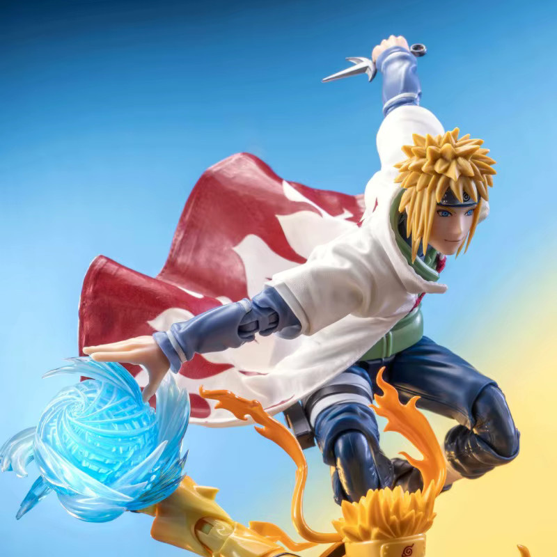 Bandai Naruto Namikaze Minato Vierter Hokage Actionfigur, 1/12 Maßstab - Bild 2