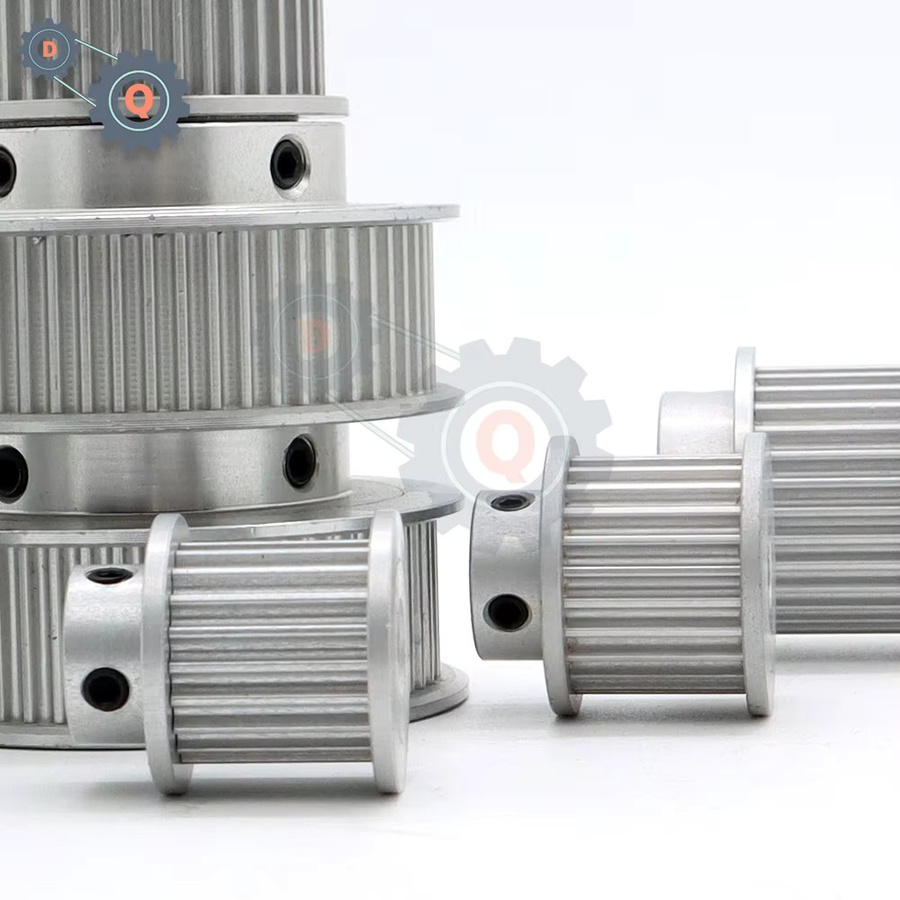 HTD 3M Zahnriemenscheibe in Silber mit 20T, 30T, 40T oder 60T für Synchronriemenbreiten von 10 mm oder 15 mm - Bild 2