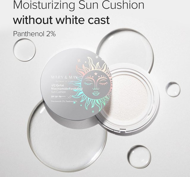 Mary&May Sonnenkissen mit Niacinamid und Panthenol, LSF 50+ - Bild 1