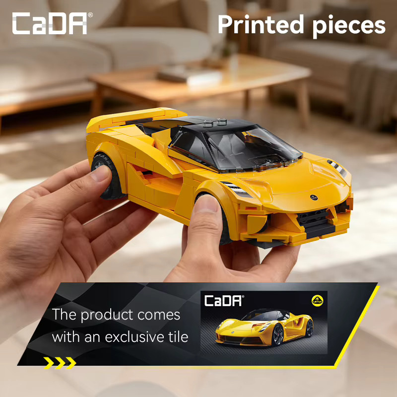 Cada Lotus Evja, Modellbausatz, 1:24, 276 Teile - Bild 4