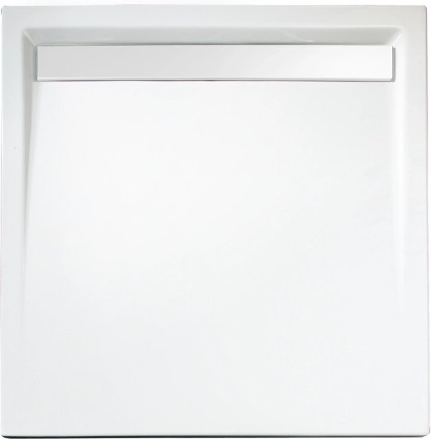 Schulte Duschwannen-Set ExpressPlus Extraflach Quadrat in Alpinweiß, B/B: 90 x 90 cm - Bild 1