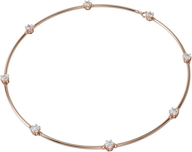 Swarovski Halskette, Diamant, Roségold, Damen - Bild 1