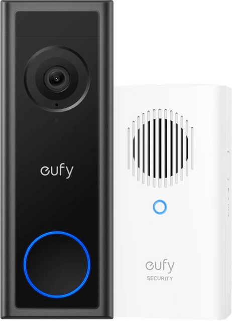 eufy Video Doorbell C30 mit Chime in Schwarz - Bild 1