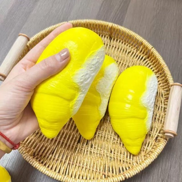 Simuliertes Durian-Squishy-Spielzeug, Taba-Silikon, Slow-Falling-Toy - Bild 1