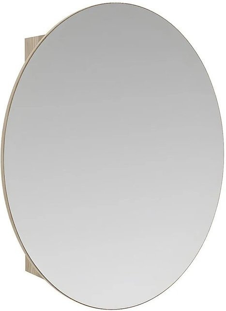 Vente-unique Waschbeckenmöbel Ruri Wandmontage in Eiche Natur und Beige, Breite: 48 cm - Bild 1