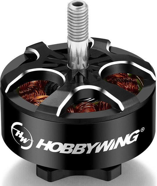 Hobbywing XRotor Brushless Motor, 4-teiliges Set, Metall, Schwarz - Bild 1