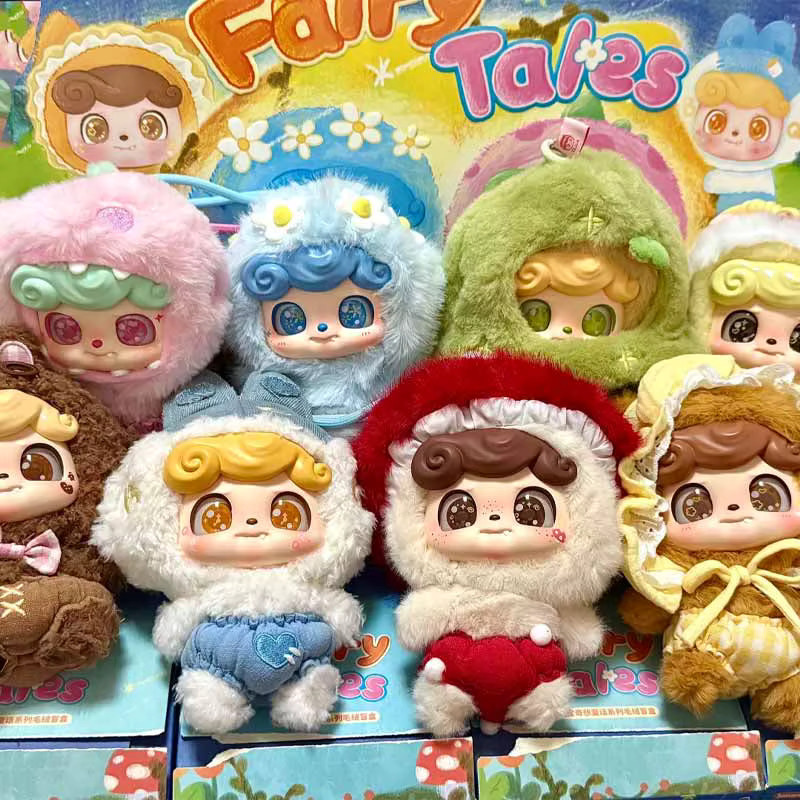 Jotoys Qbaby Märchen-Plüsch-Serie, Blindbox, Rucksack-Anhänger, Plüsch / Textil - Bild 6