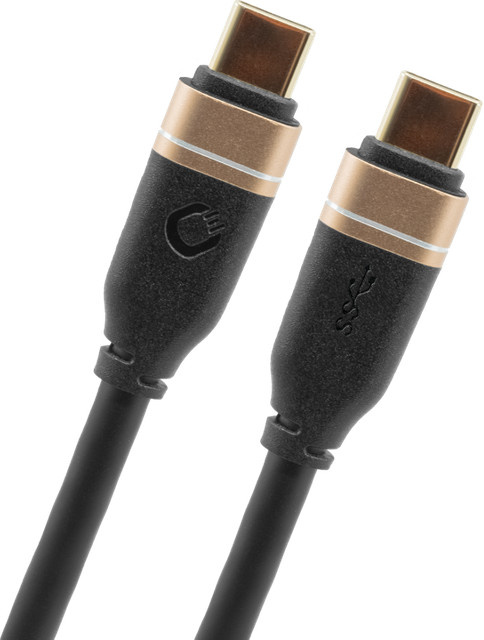 Oehlbach Data Link CC USB-C Kabel, schwarz, 3 m - Bild 1